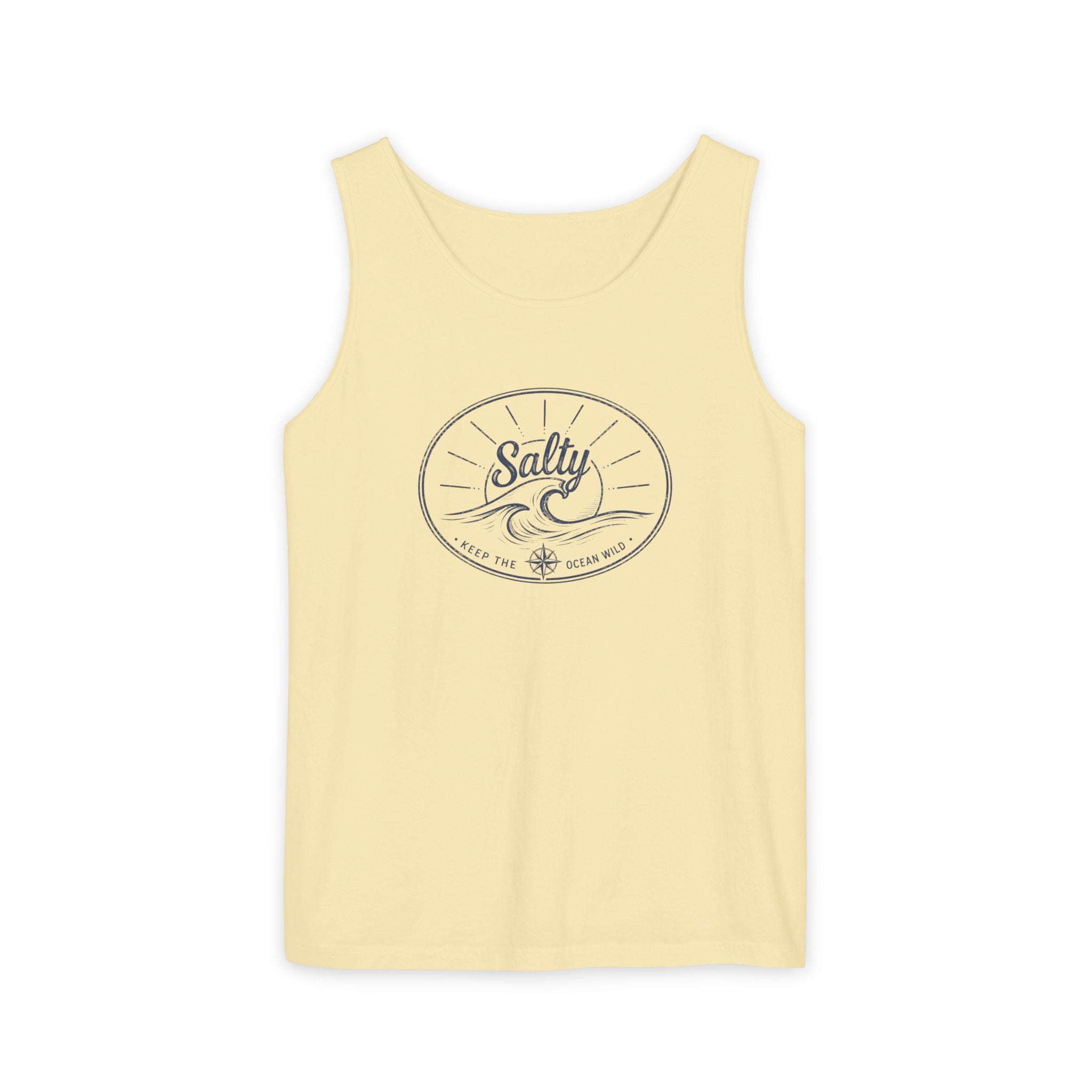 Keep The Ocean Wild  - Salty- Vintage Unisex Tank Top