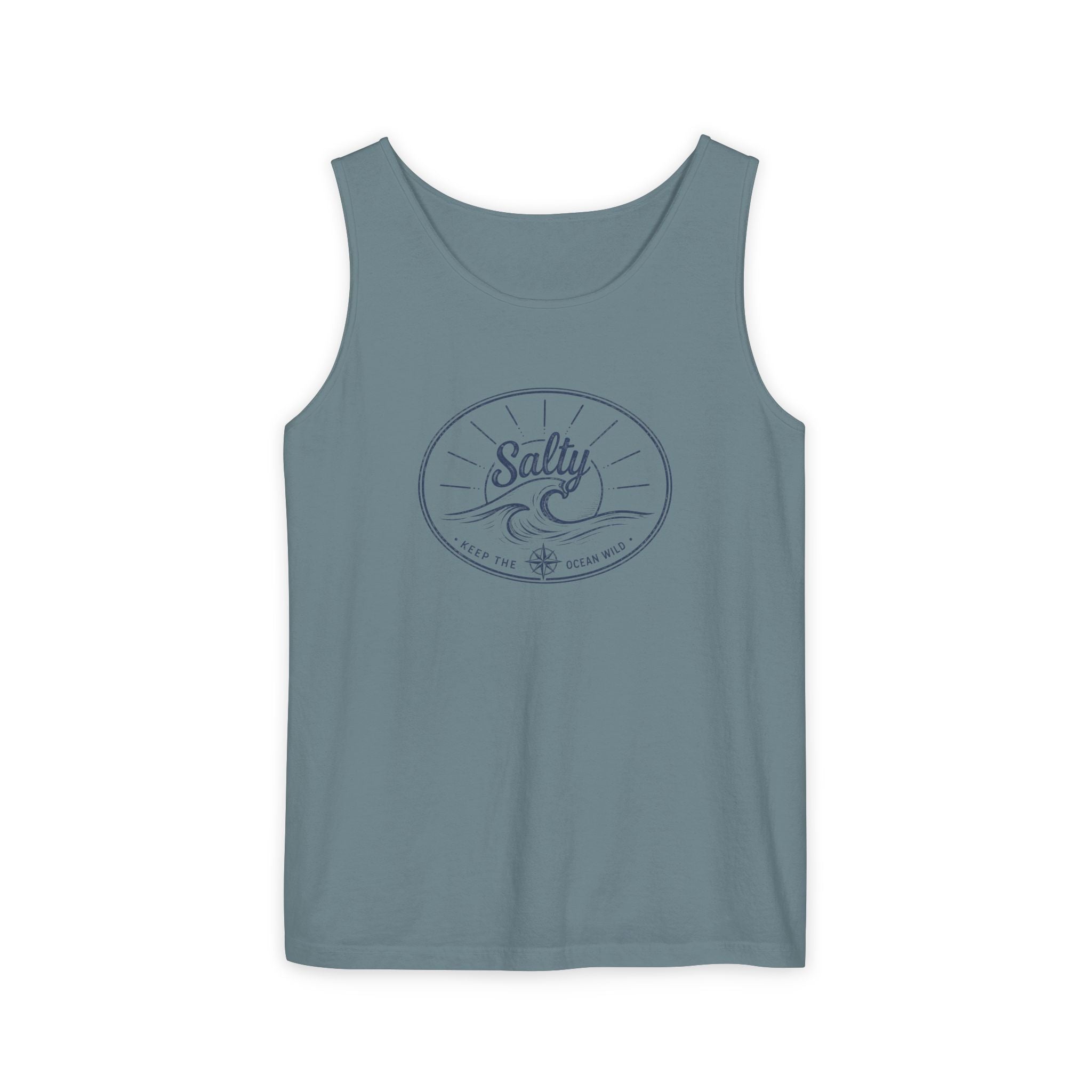 Keep The Ocean Wild  - Salty- Vintage Unisex Tank Top