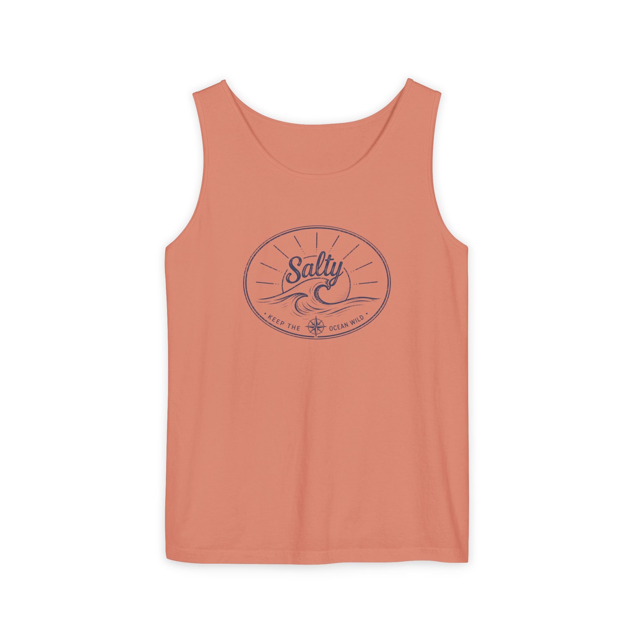 Keep The Ocean Wild  - Salty- Vintage Unisex Tank Top