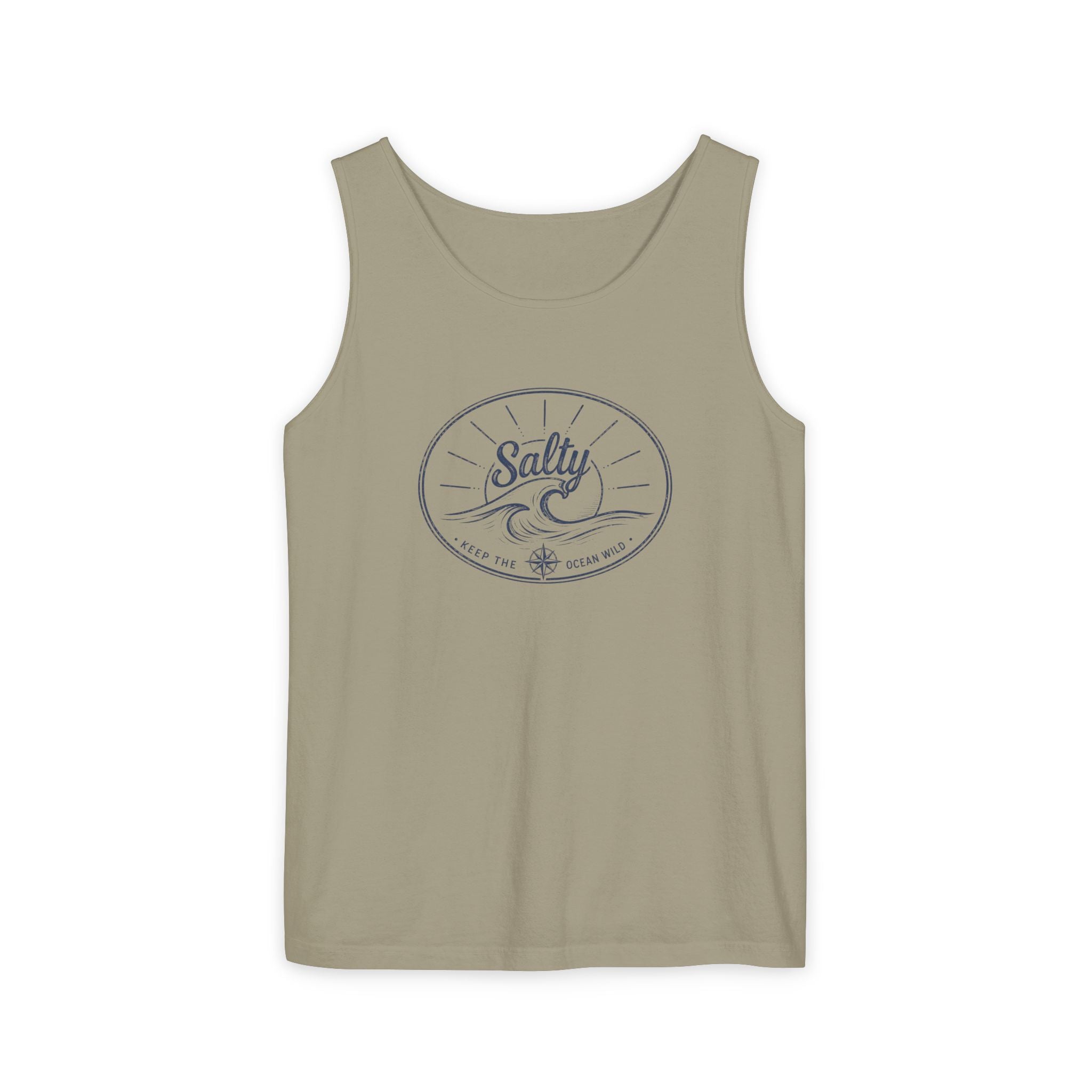 Keep The Ocean Wild  - Salty- Vintage Unisex Tank Top