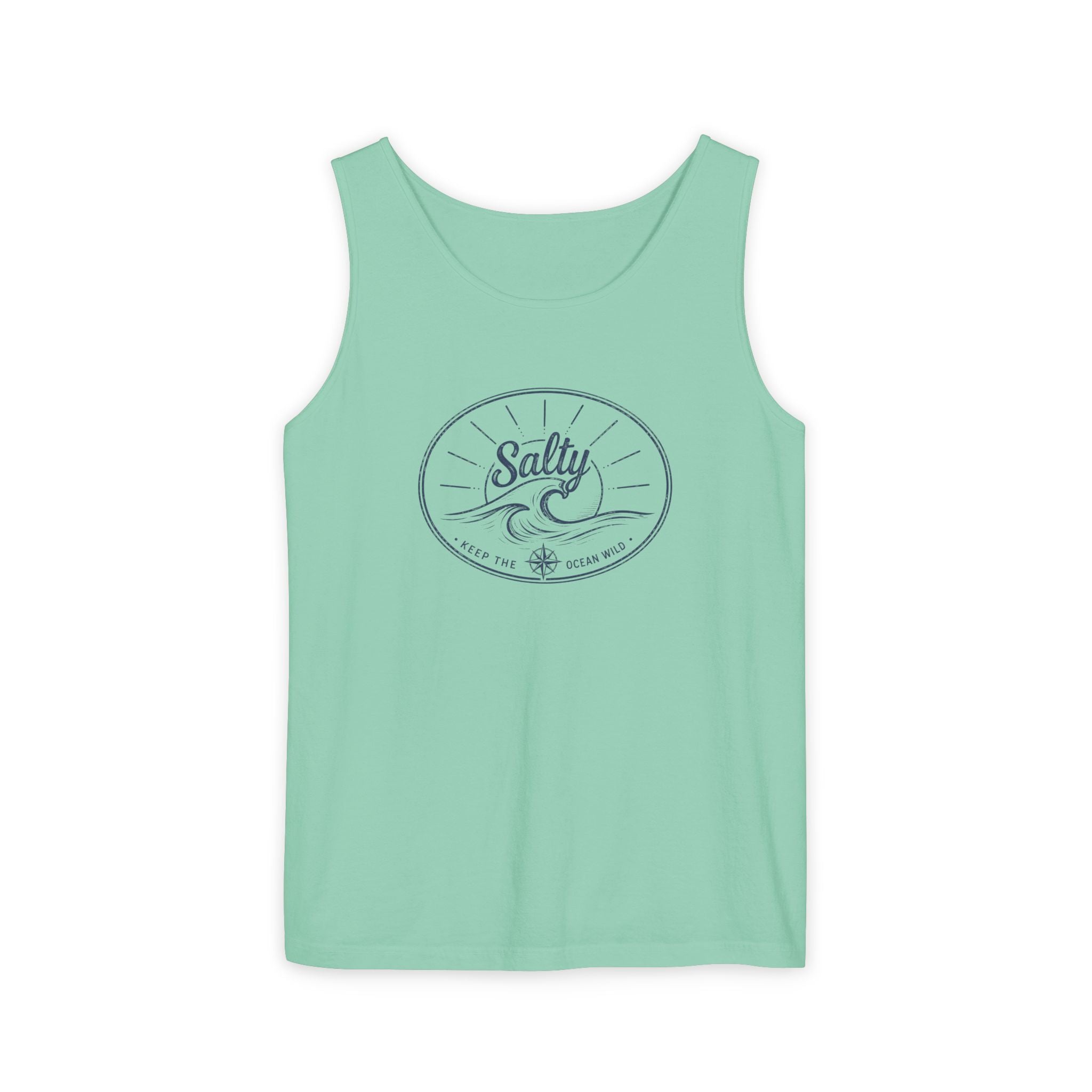 Keep The Ocean Wild  - Salty- Vintage Unisex Tank Top
