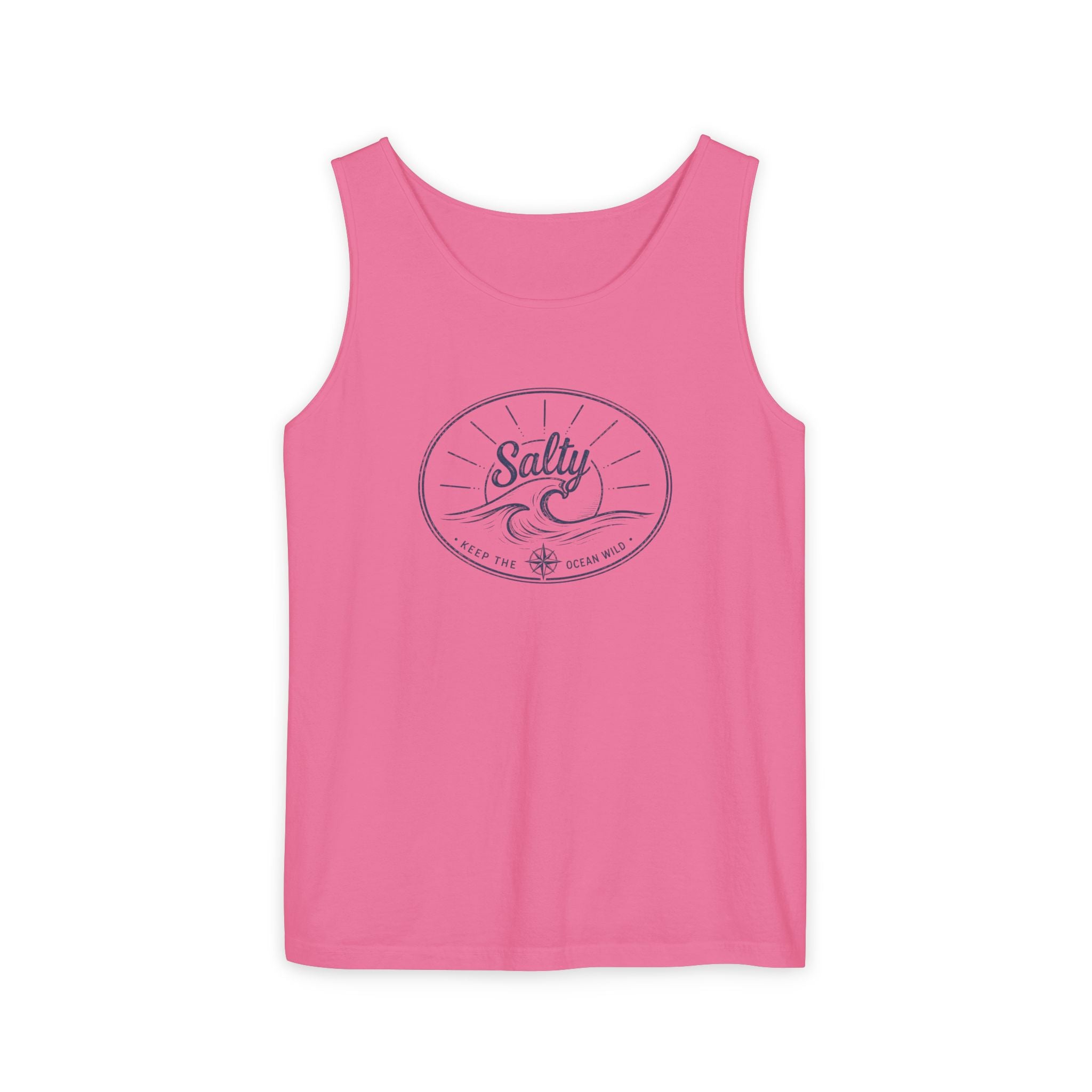 Keep The Ocean Wild  - Salty- Vintage Unisex Tank Top