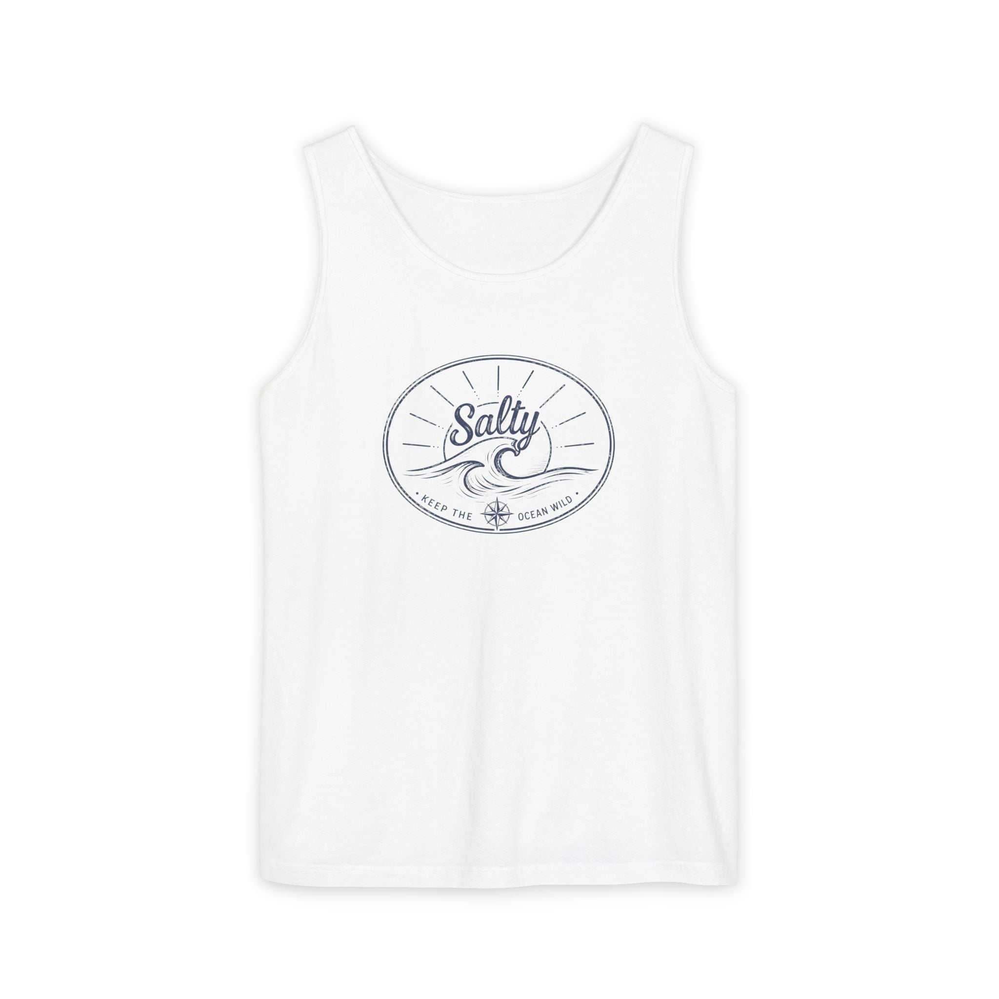 Keep The Ocean Wild  - Salty- Vintage Unisex Tank Top