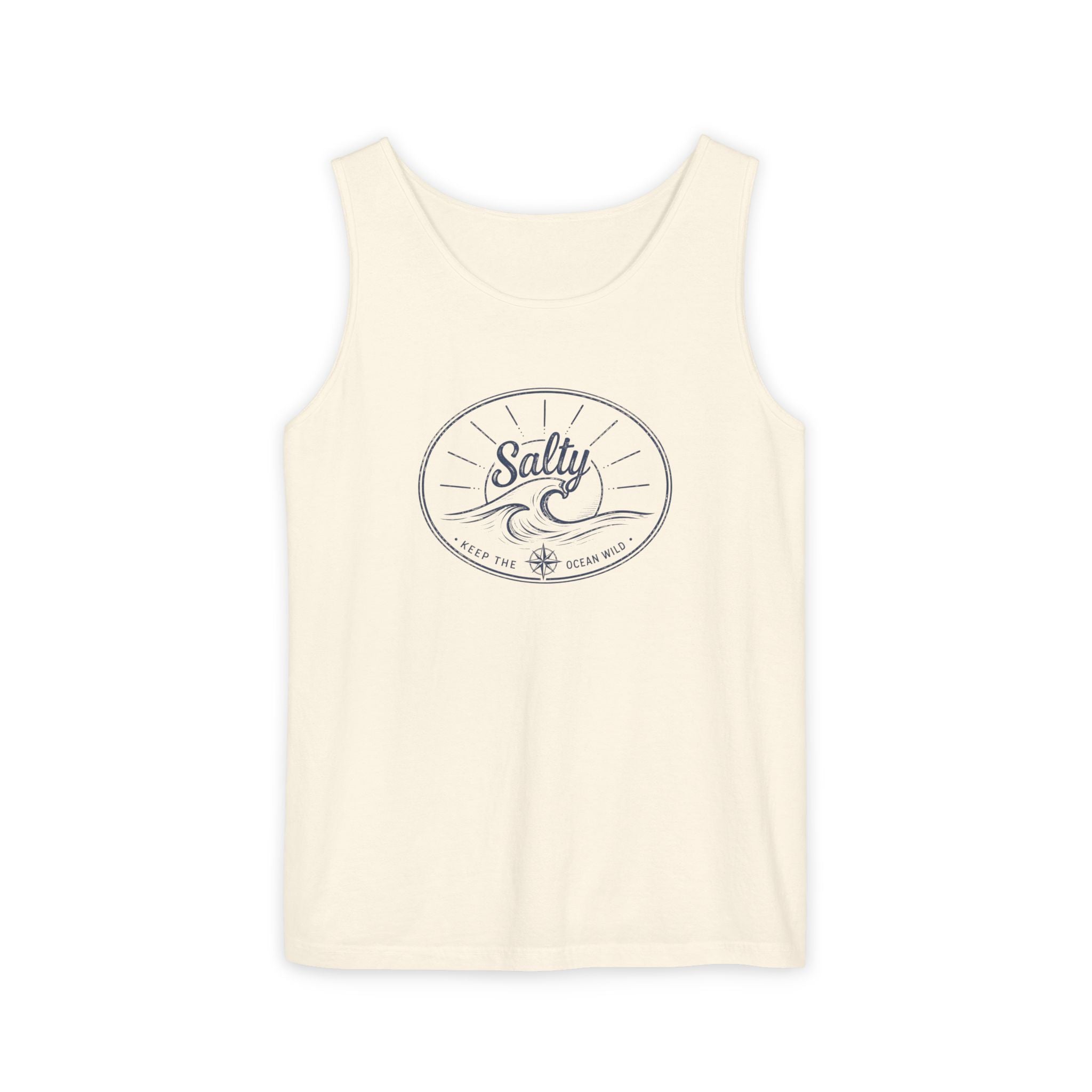 Keep The Ocean Wild  - Salty- Vintage Unisex Tank Top