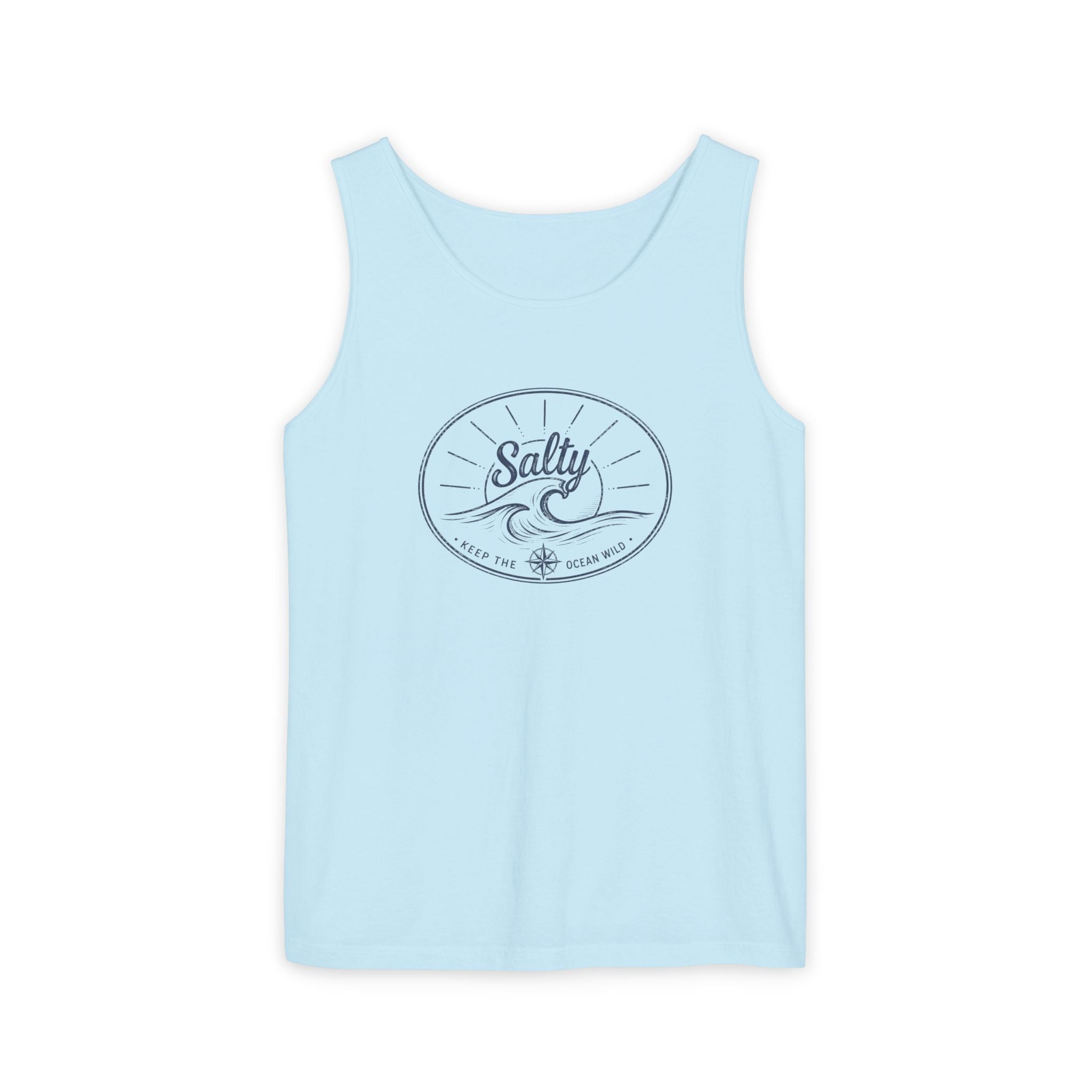 Keep The Ocean Wild  - Salty- Vintage Unisex Tank Top