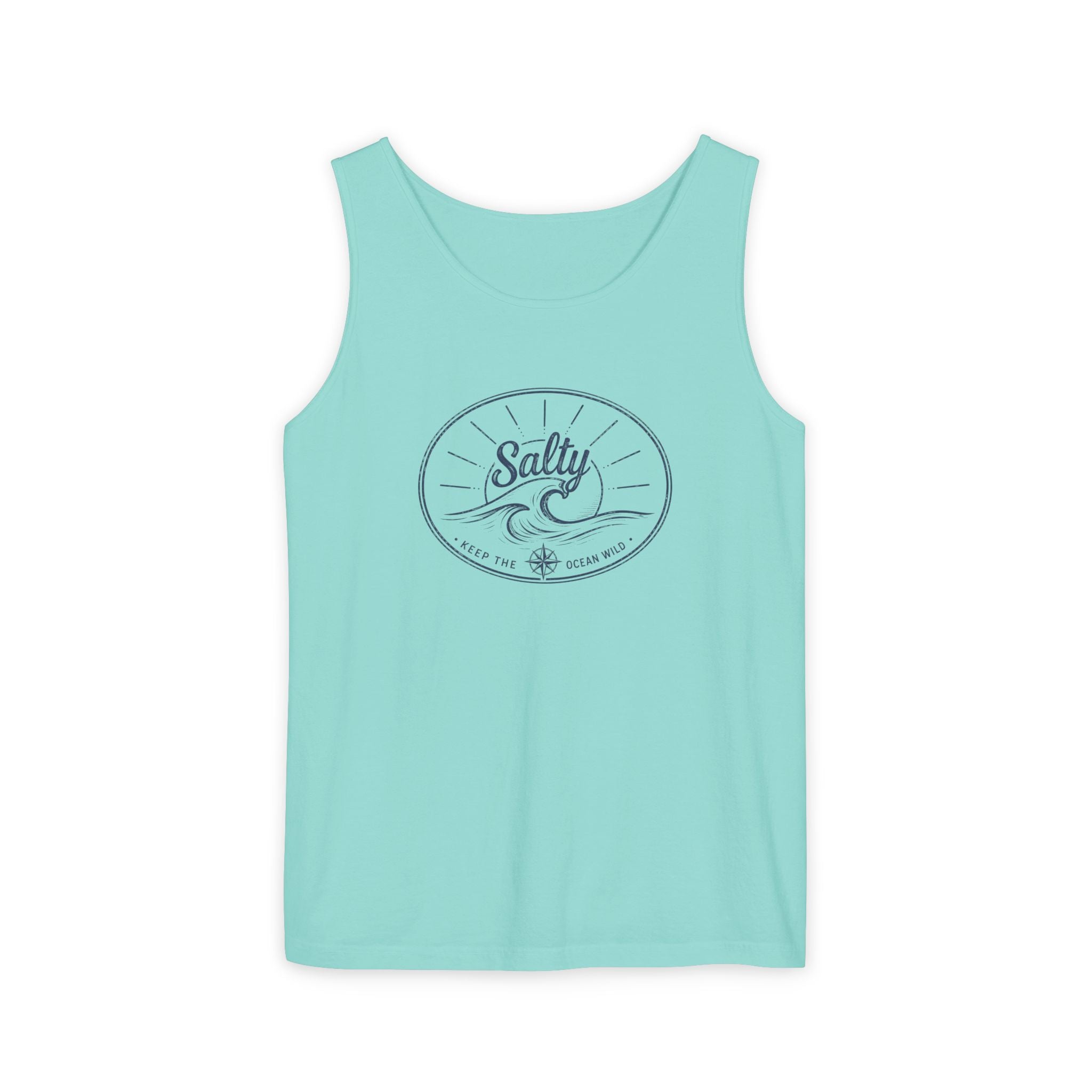 Keep The Ocean Wild  - Salty- Vintage Unisex Tank Top