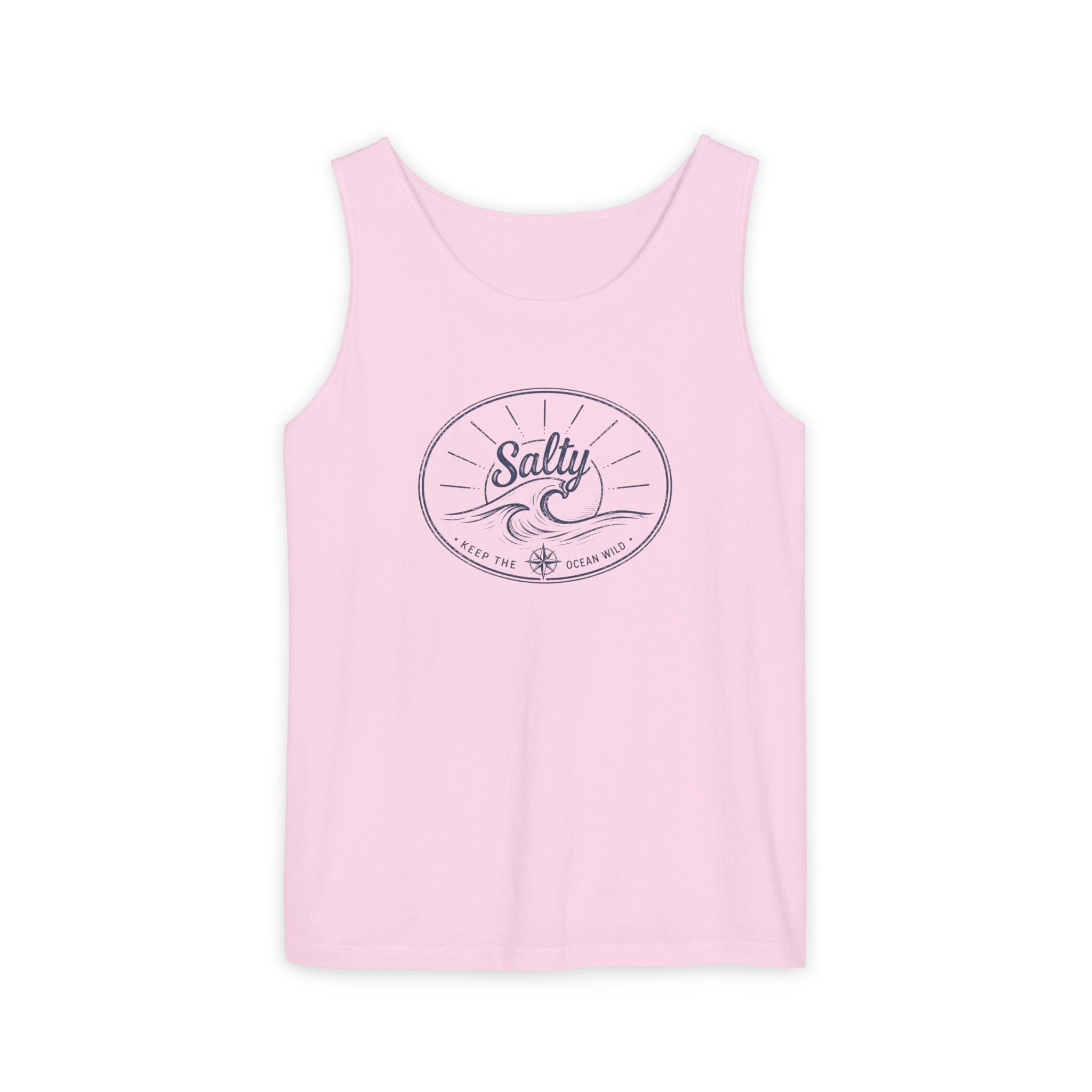 Keep The Ocean Wild  - Salty- Vintage Unisex Tank Top