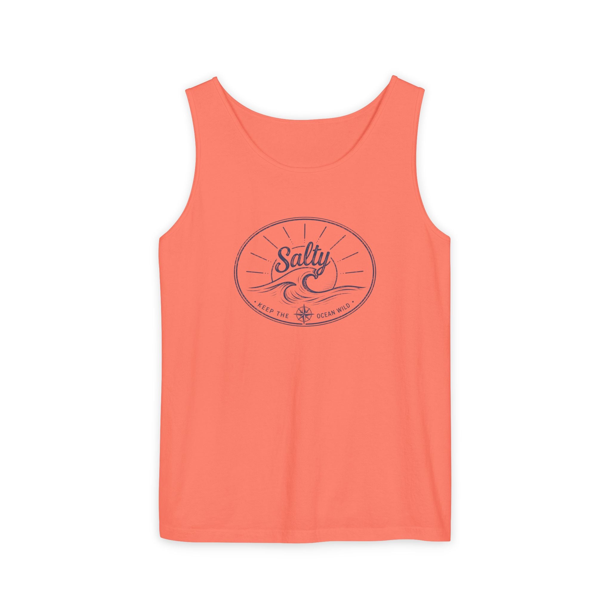 Keep The Ocean Wild  - Salty- Vintage Unisex Tank Top
